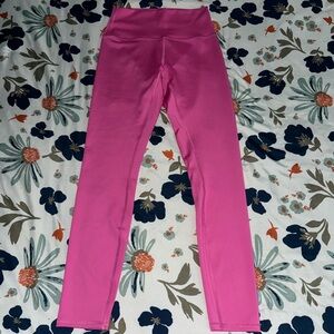 Pink alo leggings